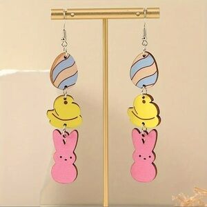 Easter Egg and Peeps Earrings
